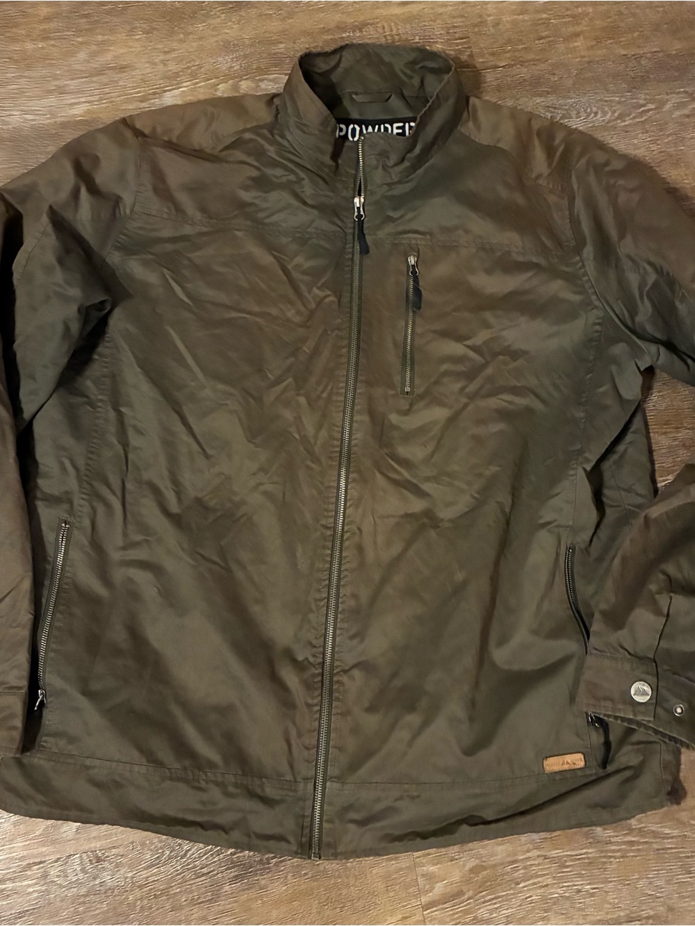 Powder River Outfitters Jacket Mens XXL Olive Western Ranch Workwear Panhandle